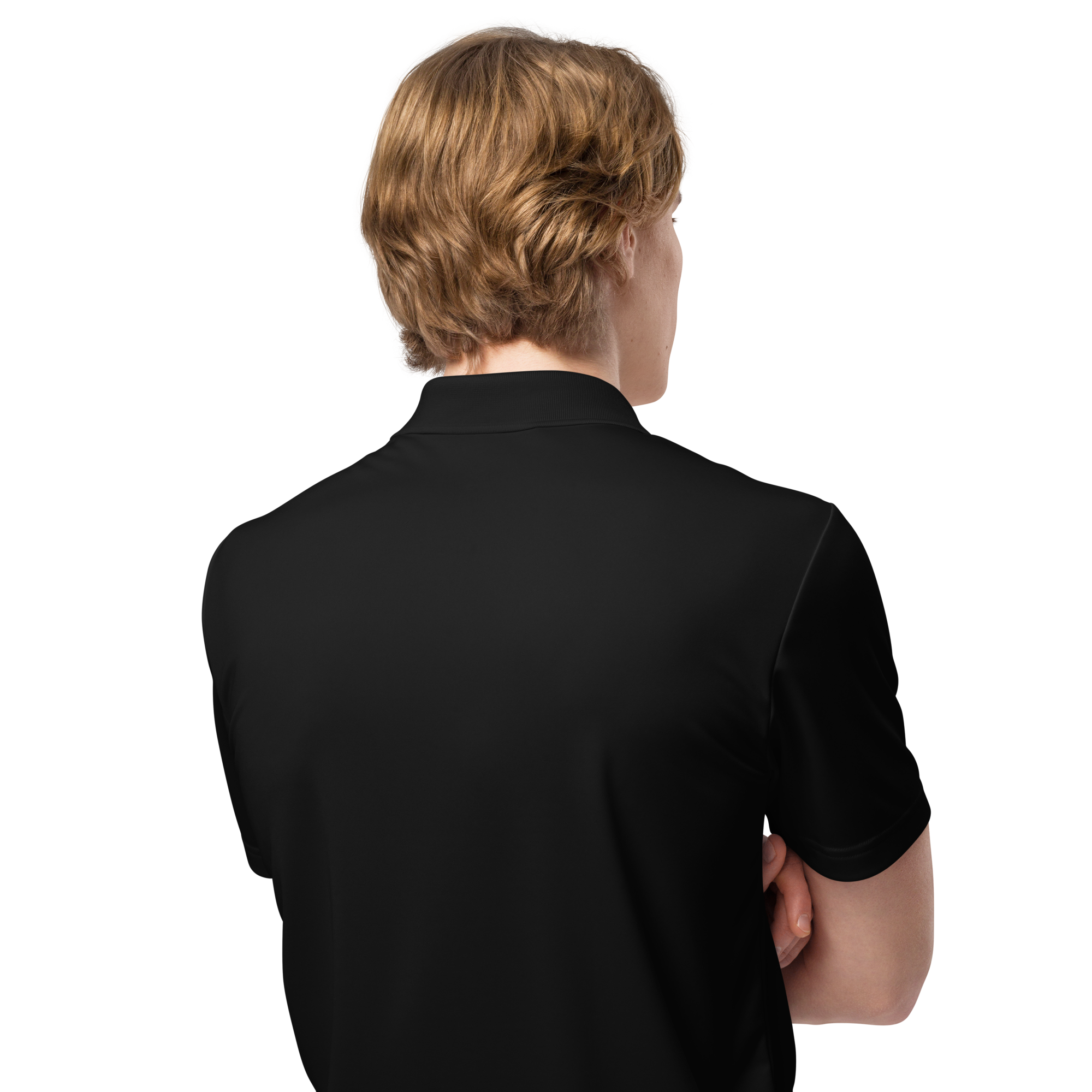 FLOW X ADIDAS TECH POLO » BLACK STEALTH