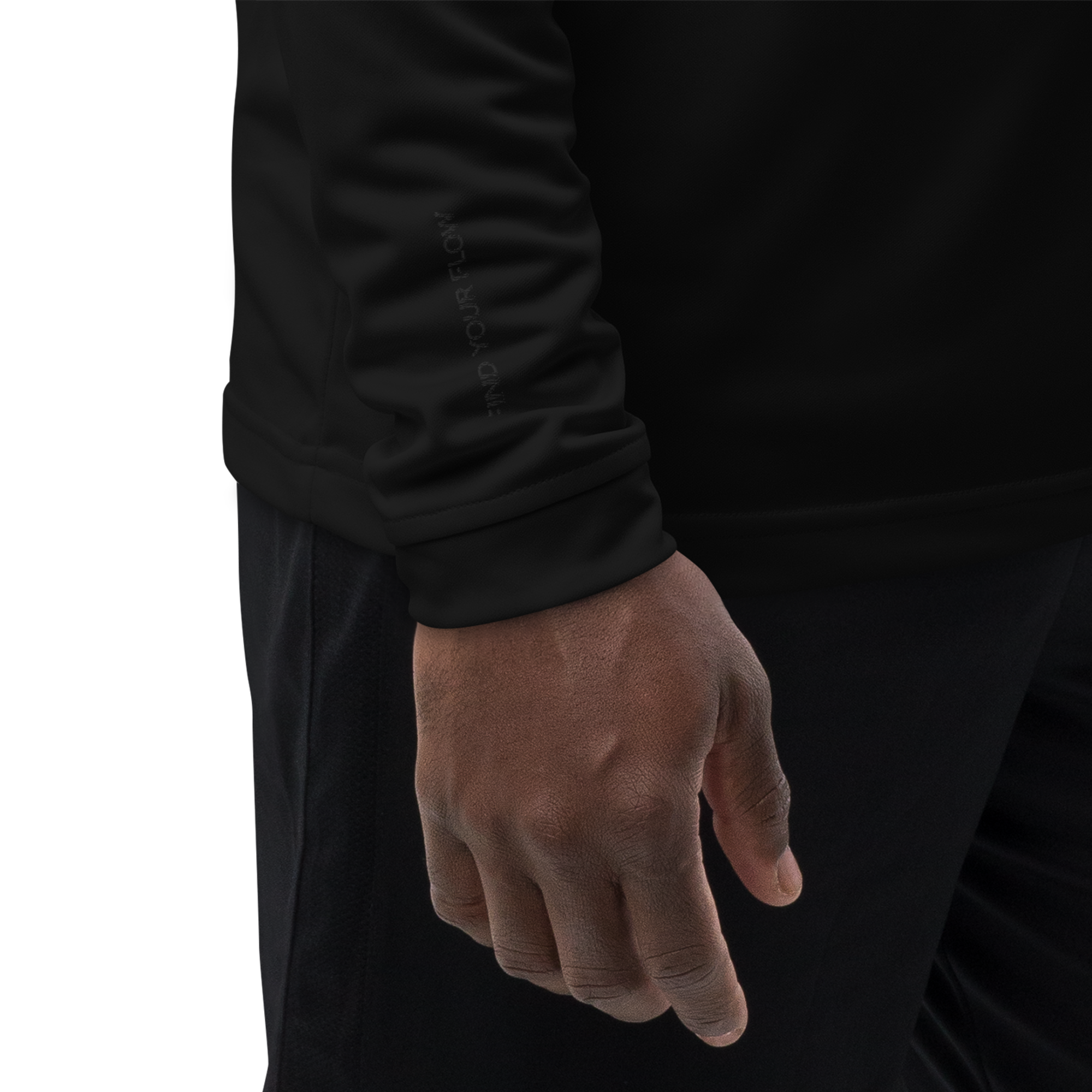 FLOW X ADIDAS TECH SHIRT » BLACK STEALTH