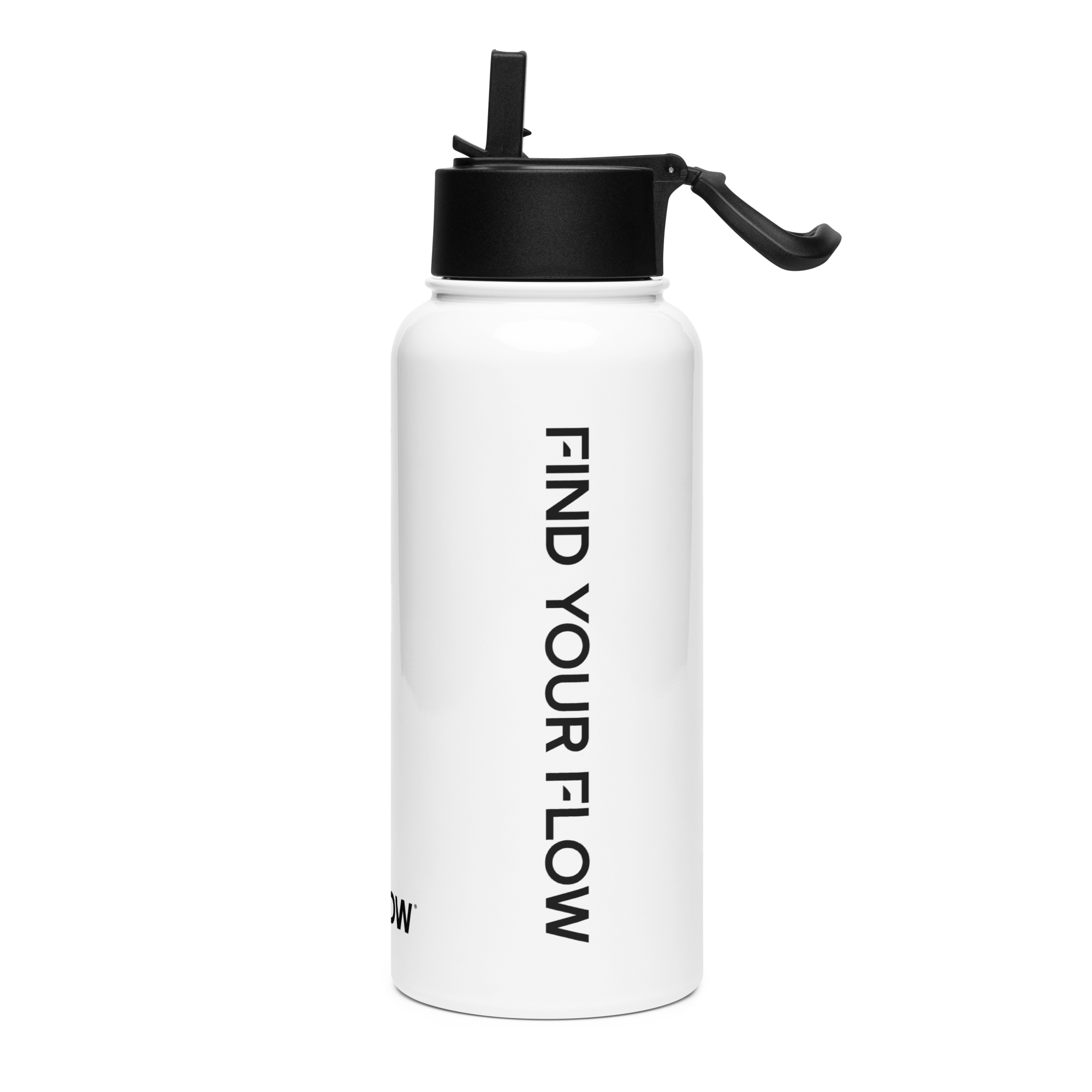 FINDYOURFLOW Stainless Steel Water Bottle » Arctic White