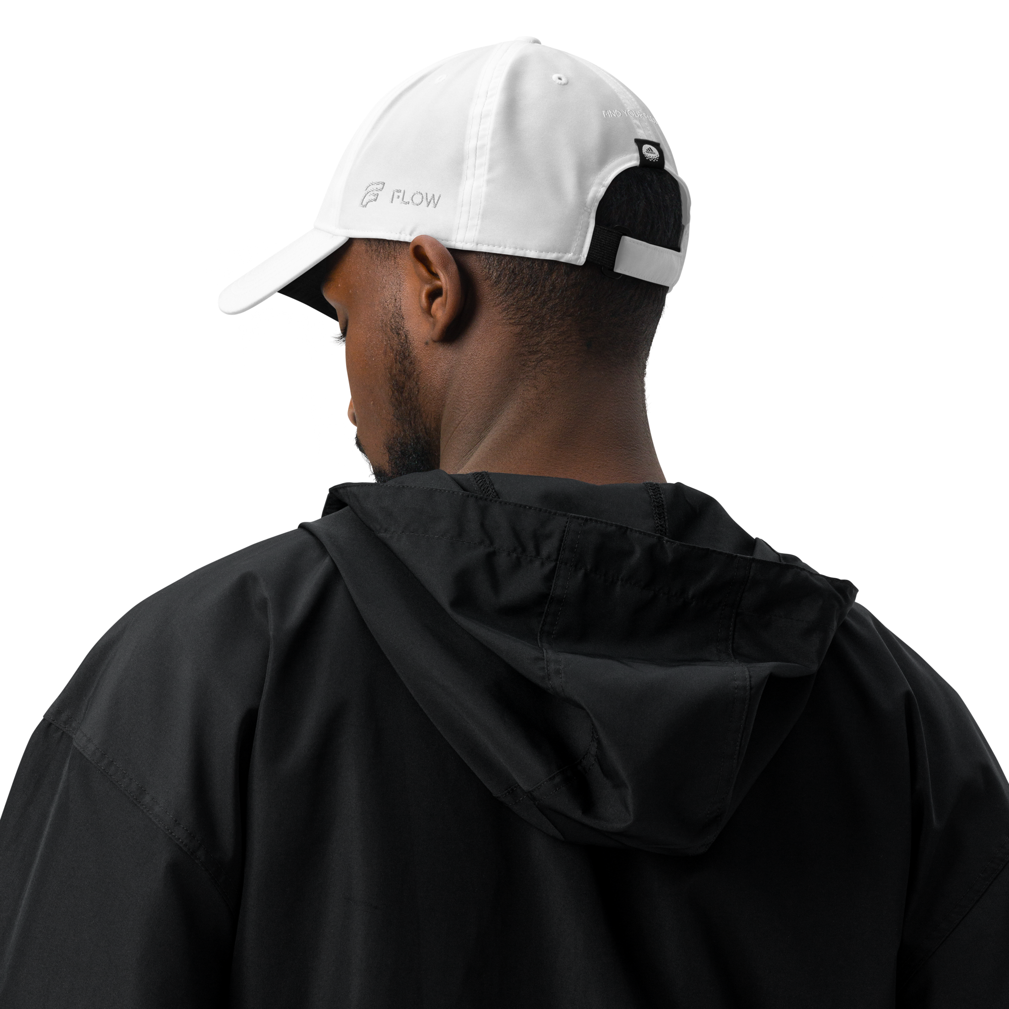 FLOW X ADIDAS TECH CAP | WHITE STEALTH