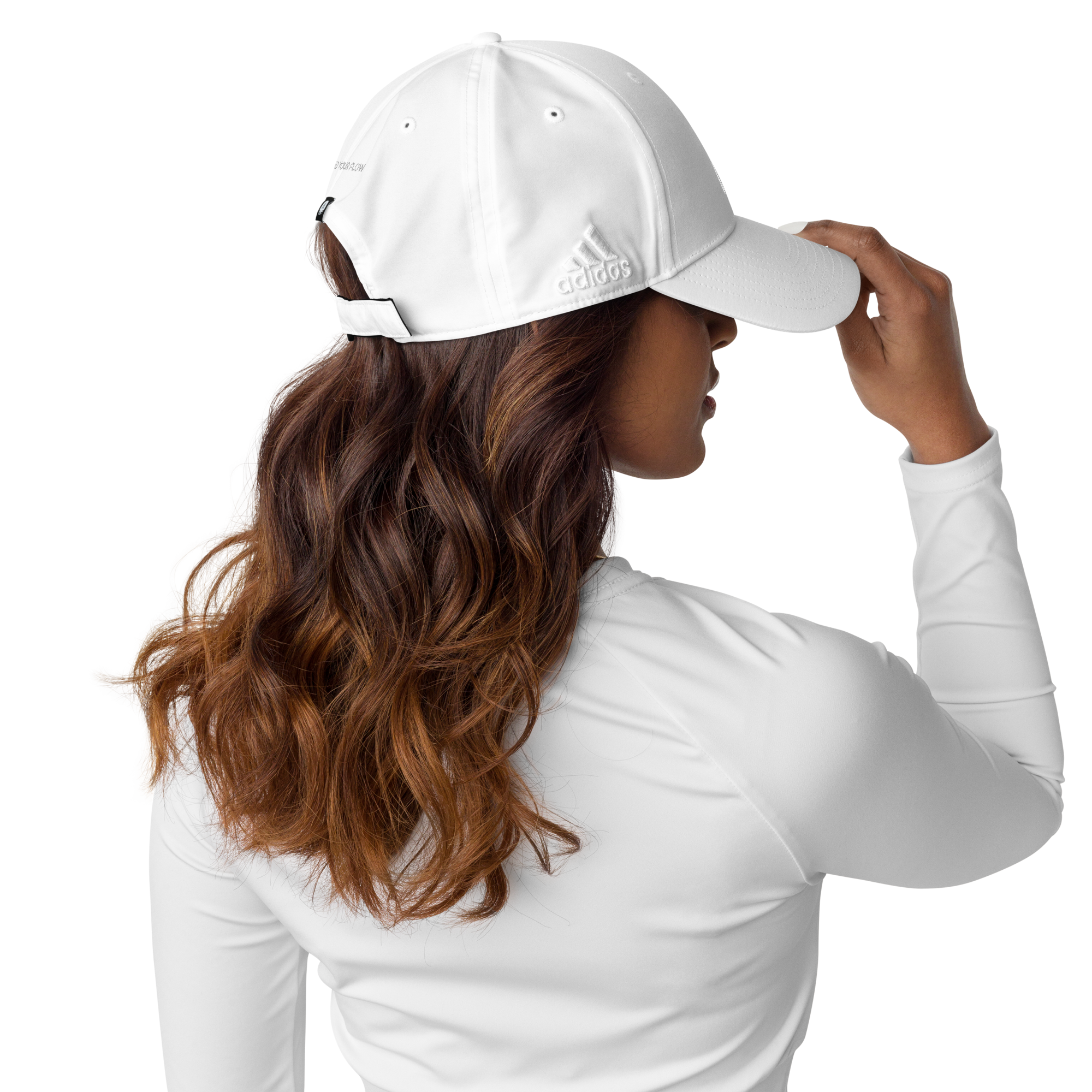 FLOW X ADIDAS TECH CAP | WHITE STEALTH