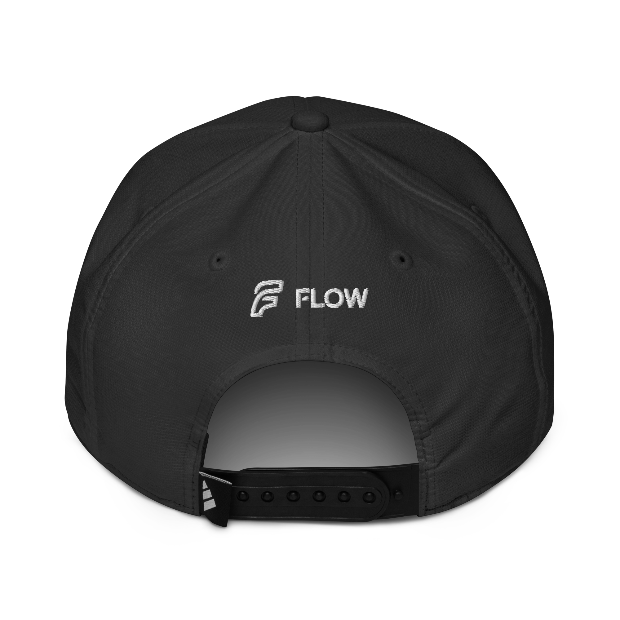 FLOW X ADIDAS TRUCKER CAP | BLACK HIGH CONTRAST