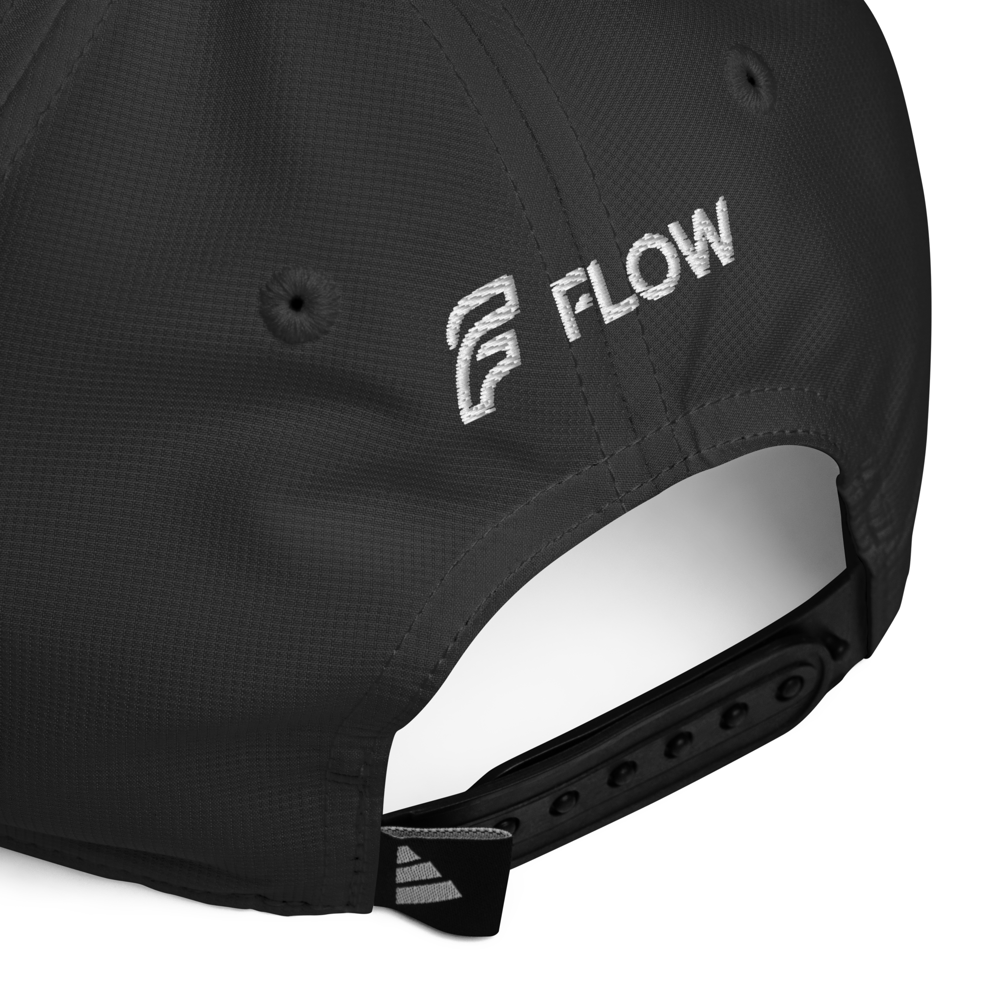 FLOW X ADIDAS TRUCKER CAP | BLACK HIGH CONTRAST