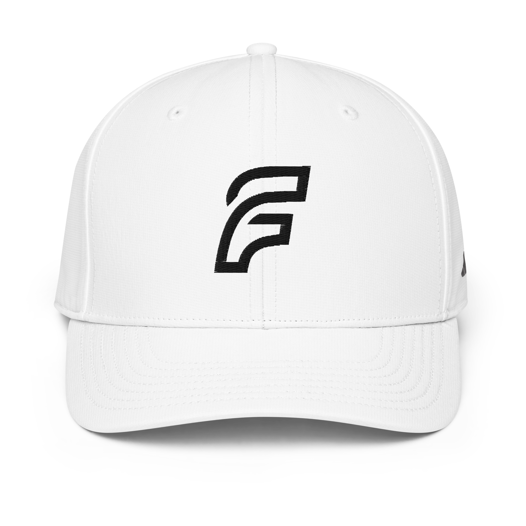 FLOW X ADIDAS TRUCKER CAP | WHITE HIGH CONTRAST