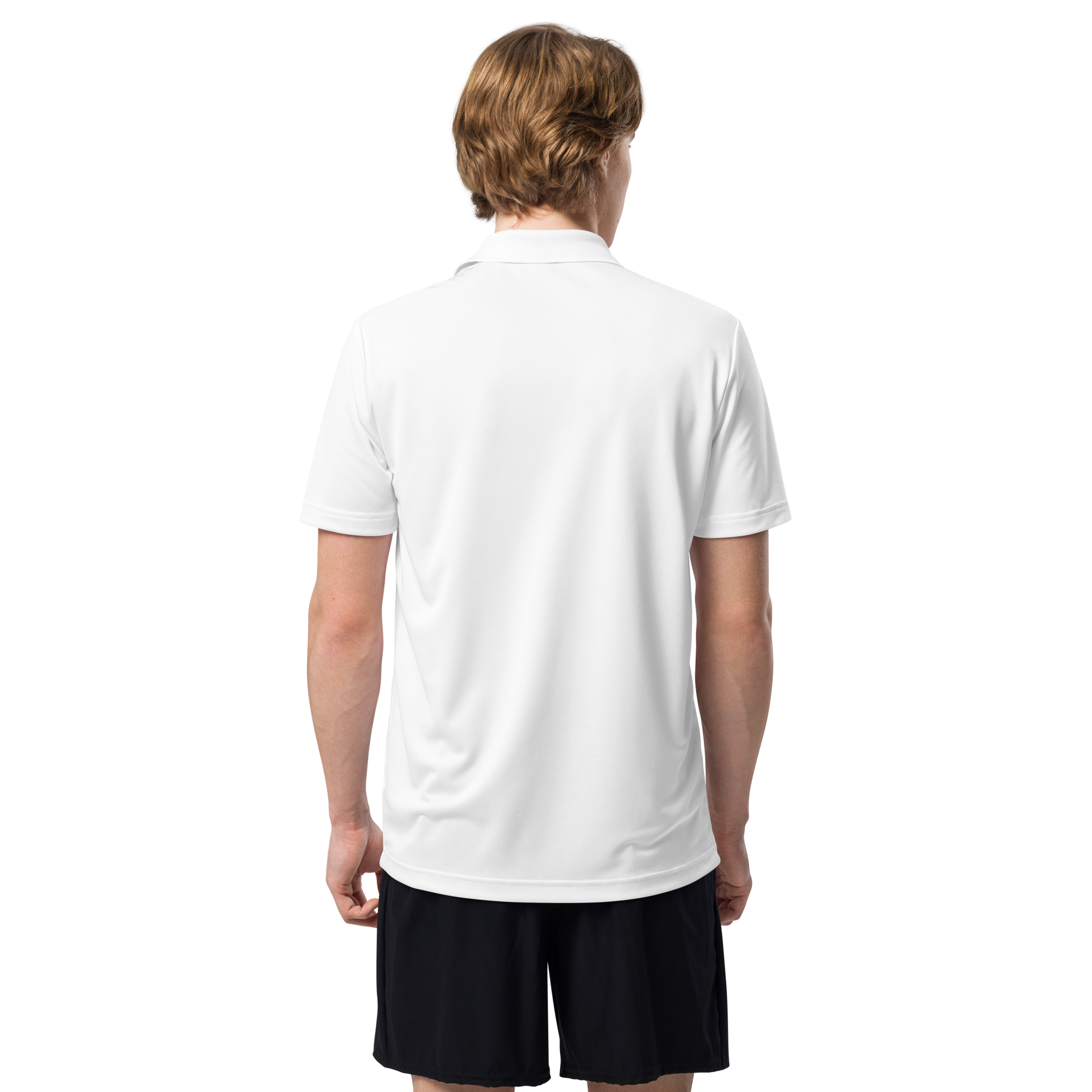 FLOW X ADIDAS TECH POLO | WHITE STEALTH