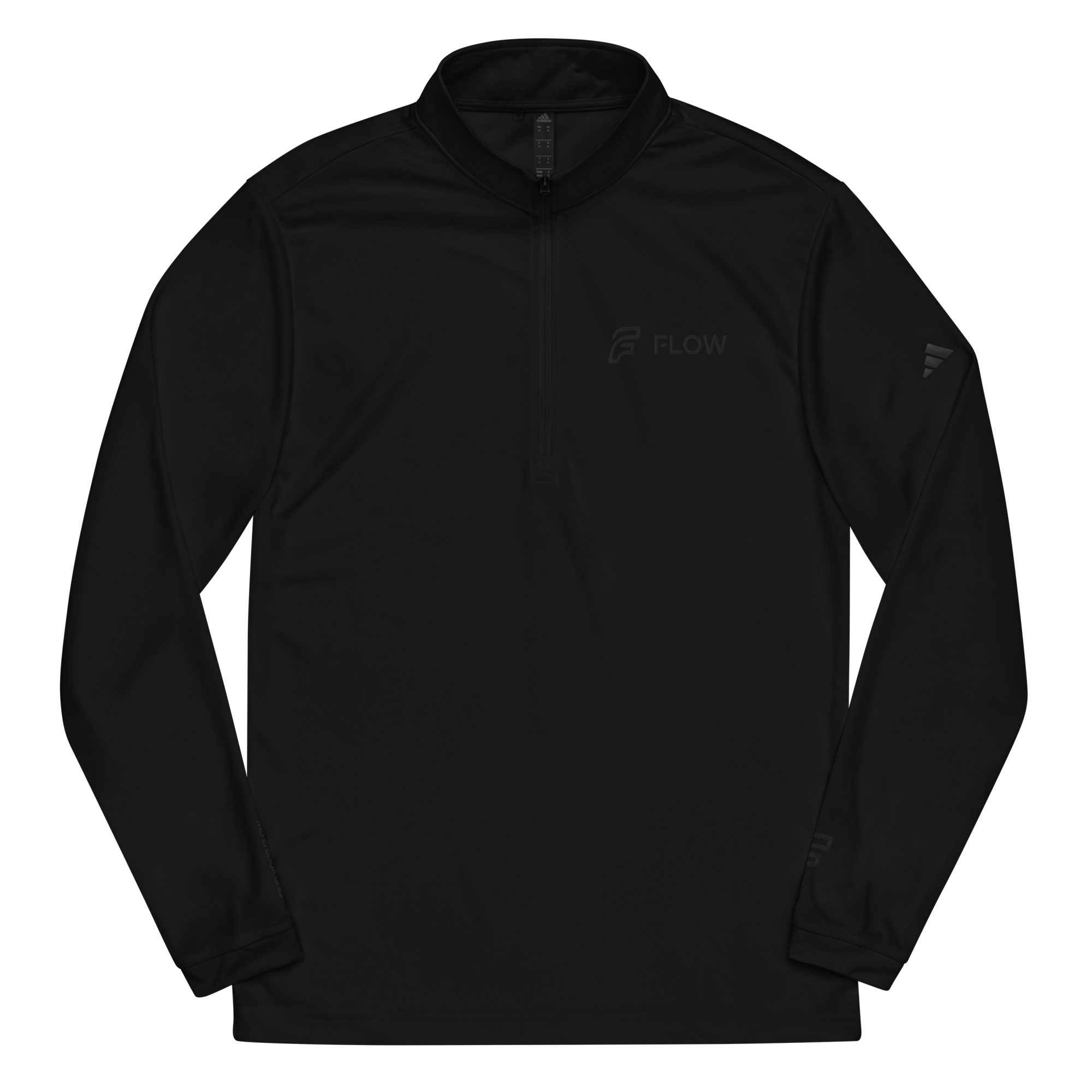 FLOW X ADIDAS TECH SHIRT | BLACK STEALTH