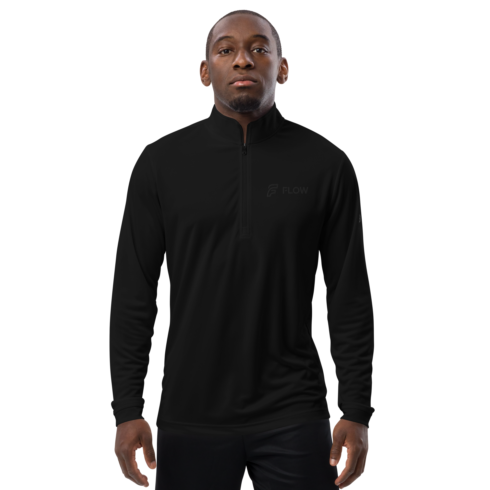 FLOW X ADIDAS TECH SHIRT | BLACK STEALTH