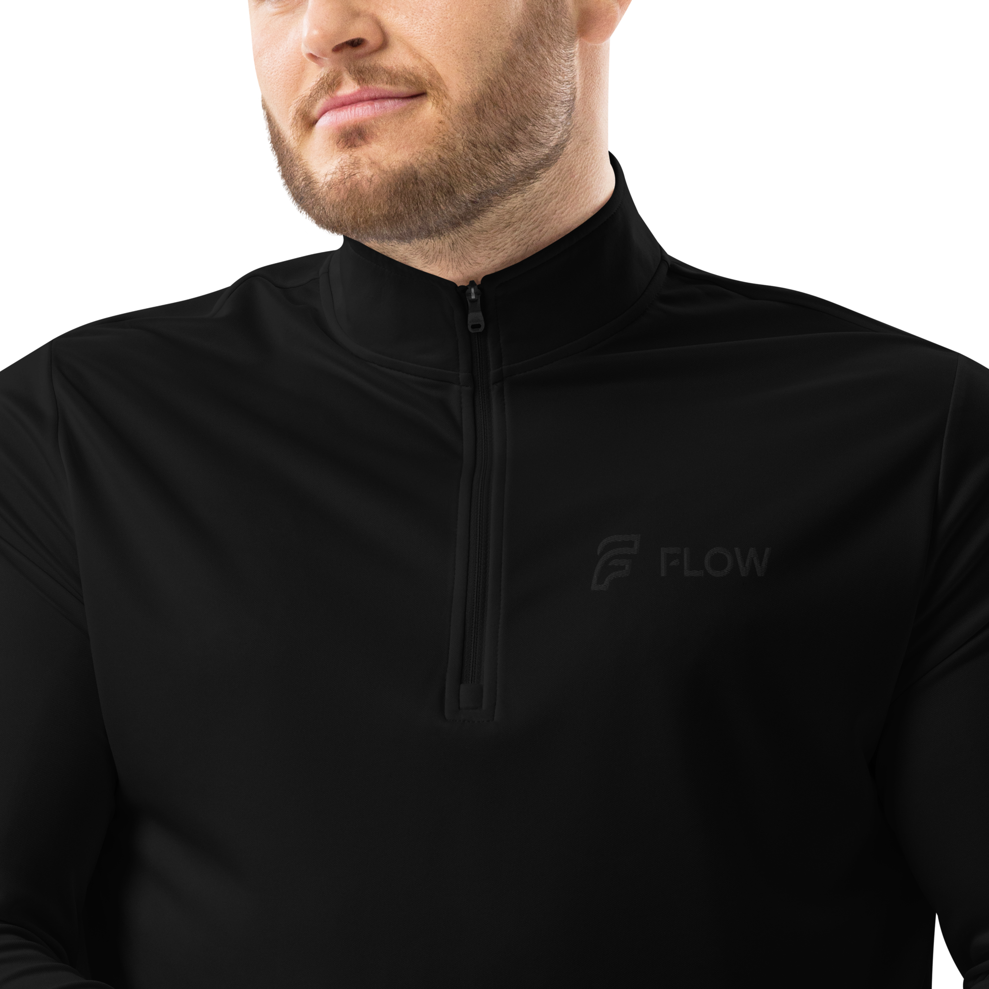 FLOW X ADIDAS TECH SHIRT | BLACK STEALTH