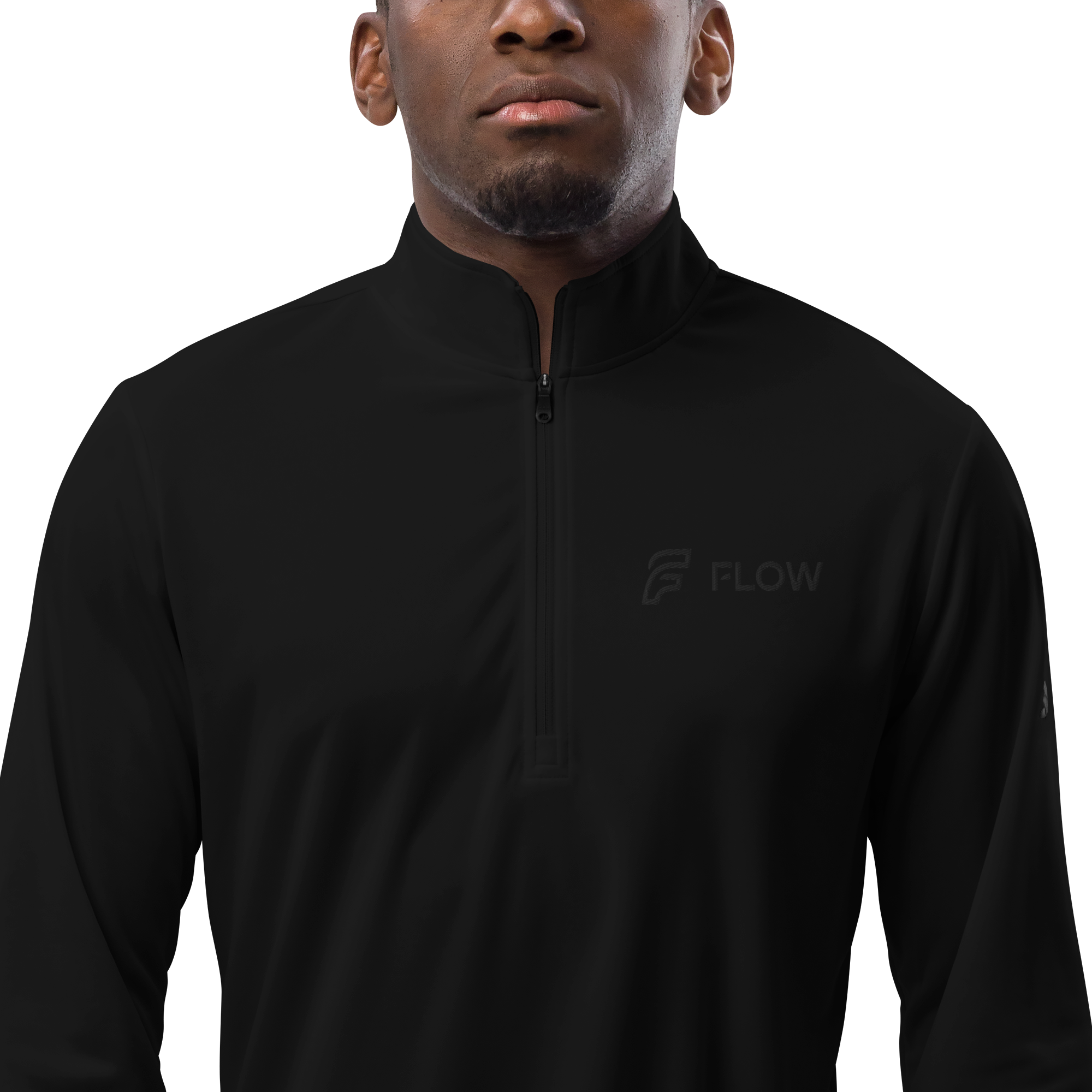 FLOW X ADIDAS TECH SHIRT | BLACK STEALTH